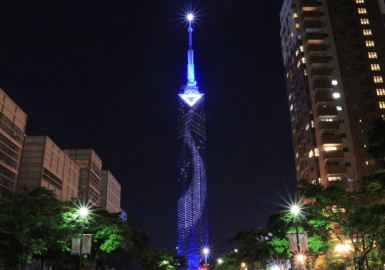 福岡タワーの七夕まつり