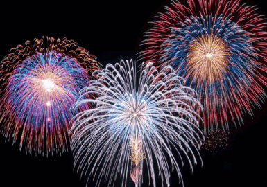 甘木川花火大会