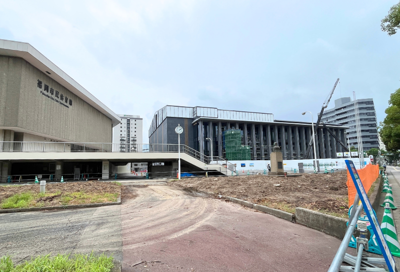 新しい福岡武道館は福岡市民体育館に隣接