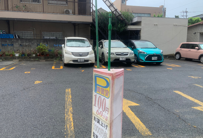 駐車場（銘菓堂横）