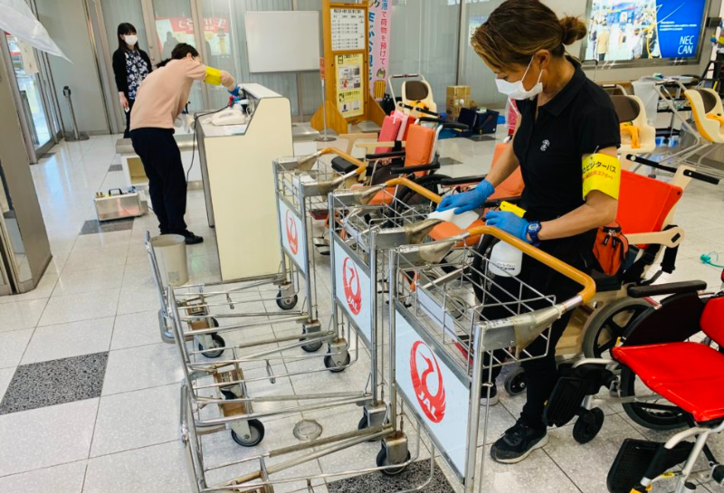 デルフィーノケア、施工の様子